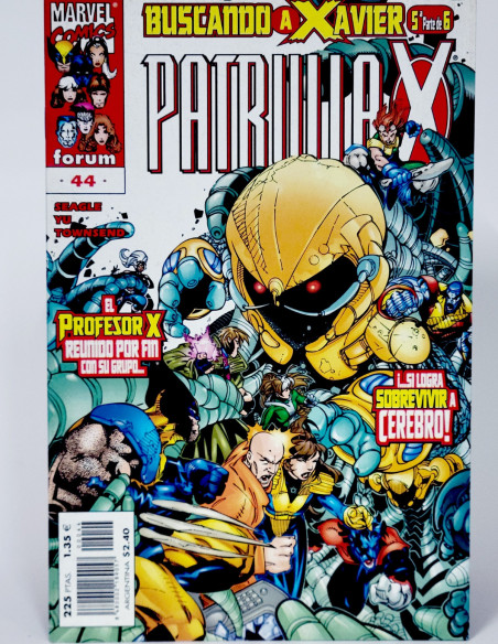 Patrulla-X Vol.2 Marvel grapa edición coleccionista kiosco