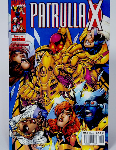 Cómic Patrulla-X Vol.2 Marvel grapa vintage kiosco