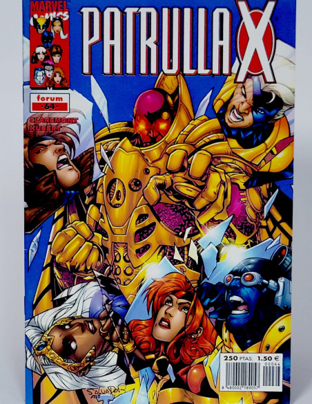 Cómic Patrulla-X Vol.2 Marvel grapa vintage kiosco