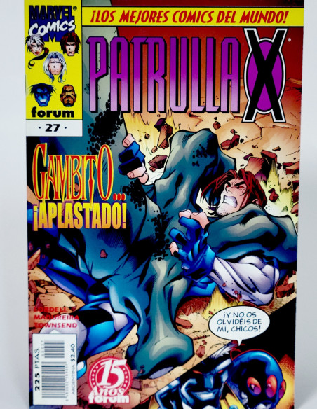 Cómic Patrulla-X Vol.2 Marvel grapa original kiosco