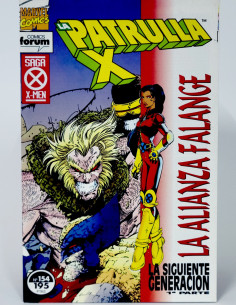 Cómic Patrulla-X 154 Vol.2 Marvel grapa kiosco coleccionista