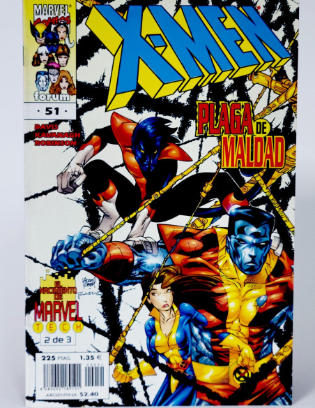 X-Men 51 Vol.2 Marvel grapa kiosco coleccionista