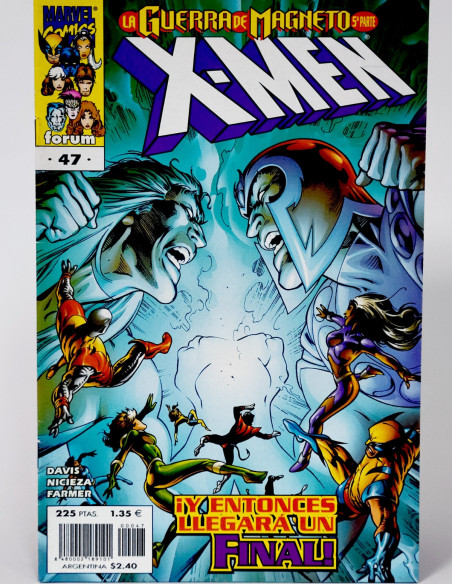 Cómic X-Men 47 Vol.2 Marvel grapa edición kiosco