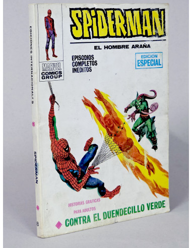 CÓMIC SPIDERMAN 8 CONTRA EL DUENDECILLO VERTICE MARVEL TACO BUEN ES...