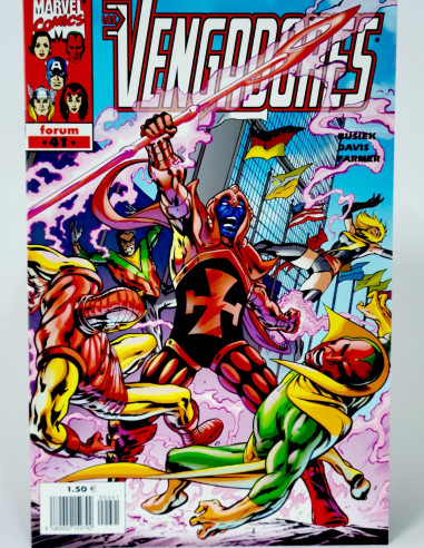 Cómic Los Vengadores Vol.3 Marvel grapa edición kiosco