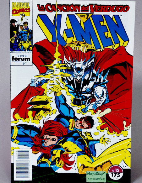 Cómic X-Men 15 La Canción del Verdugo Marvel grapa kiosco