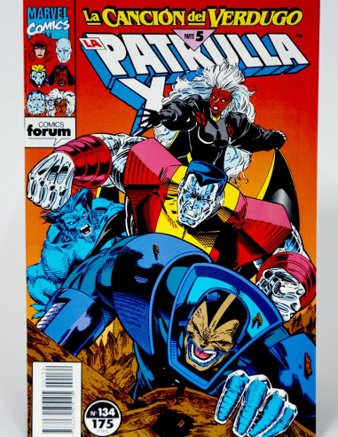 Cómic Patrulla-X 134 La Canción del Verdugo Marvel grapa