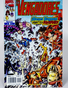 Cómic Los Vengadores Vol.3 Marvel grapa de kiosco