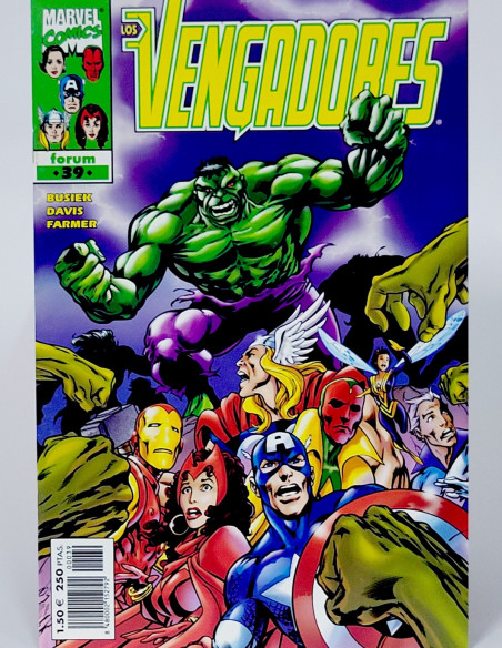 Cómic Los Vengadores 39 Marvel Volumen 3 Grapa Kiosco