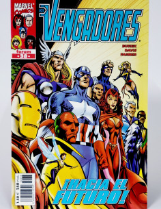 Cómic Los Vengadores Vol.3 Marvel grapa original kiosco