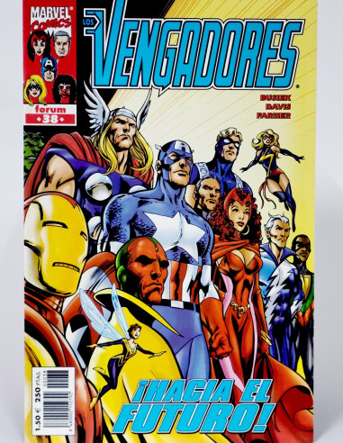 Cómic Los Vengadores Vol.3 Marvel grapa original kiosco