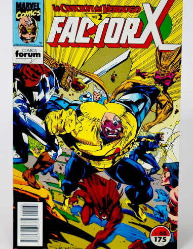 Cómic Factor-X 68 Marvel La Canción Del Verdugo Vol.1