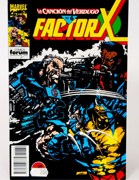 Cómic Factor-X 69 Marvel La Canción del Verdugo Vol.1