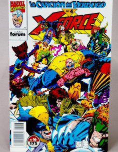 Cómic X-Force 16 Vol.1 Marvel La Canción del Verdugo