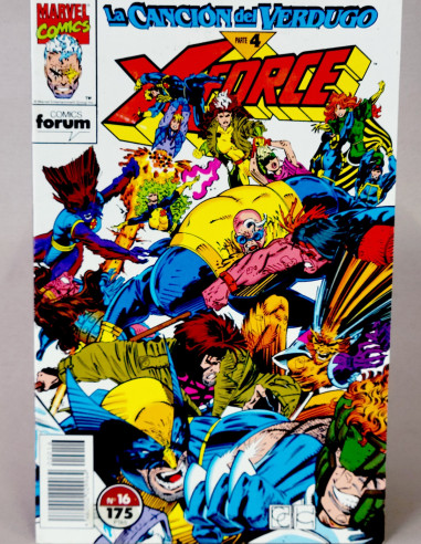 Cómic X-Force 16 Vol.1 Marvel La Canción del Verdugo