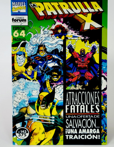 Cómic La Patrulla-X 143 Marvel Vol.1 grapa atractivo coleccionista