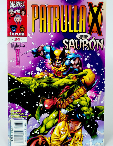 Patrulla-X Vol.2 Marvel grapa coleccionistas vintage