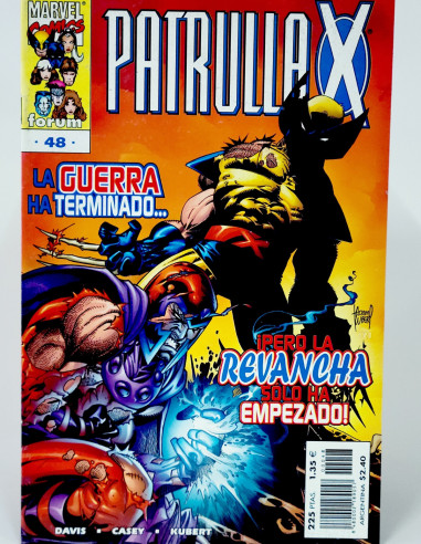 Cómic Patrulla-X Vol.2 Marvel grapa colección vintage