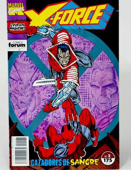 Cómic X-Force Vol.1 Marvel grapa colección vintage