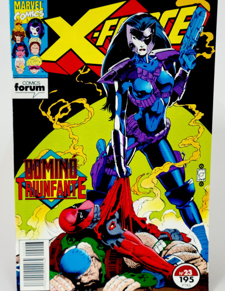 Cómic X-Force 23 Vol.1 Marvel grapa vintage coleccionistas