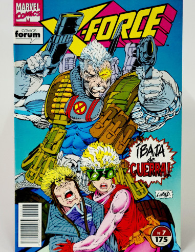Cómic X-Force 7 Vol.1 Marvel grapa coleccionistas
