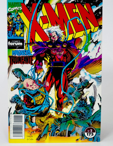 Cómic X-Men 2 Magneto Triunfante Marvel grapa vintage