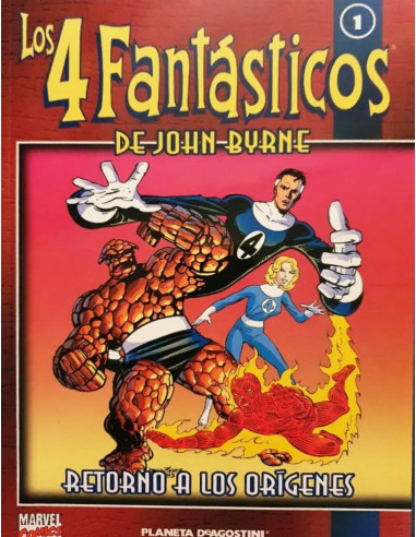 Colección Los 4 Fantásticos Marvel coleccionable único