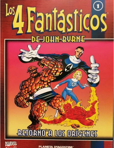 Colección Los 4 Fantásticos Marvel coleccionable único