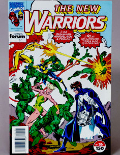 Cómic The New Warriors 26 Vol.1 Marvel Grapa Kiosco