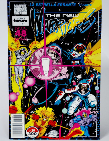 Cómic The New Warriors 39 Marvel Vol.1 grapa kiosco