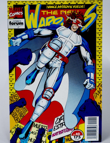 Cómic The New Warriors 40 Vol.1 Marvel grapa kiosco