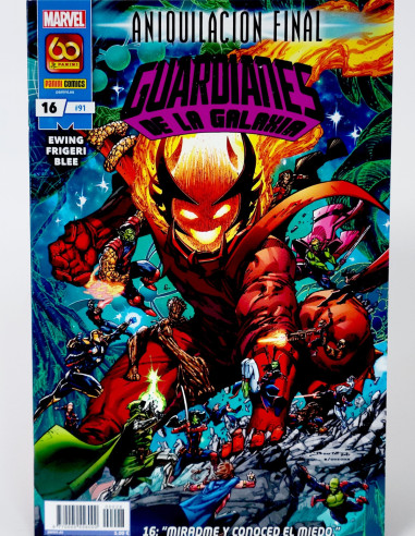 Cómic Guardianes de la Galaxia Panini Marvel grapa kiosco