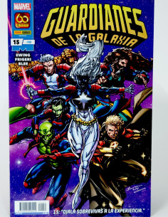 Cómic Guardianes de la Galaxia Panini Marvel grapa kiosco