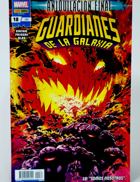 Cómic Guardianes de la Galaxia Panini Marvel grapa kiosco