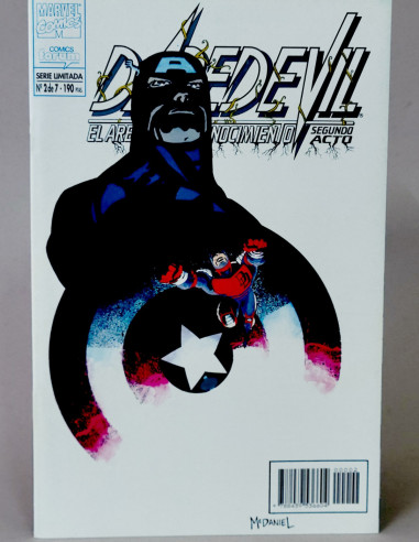 Cómic Daredevil El Árbol del Conocimiento Marvel grapa