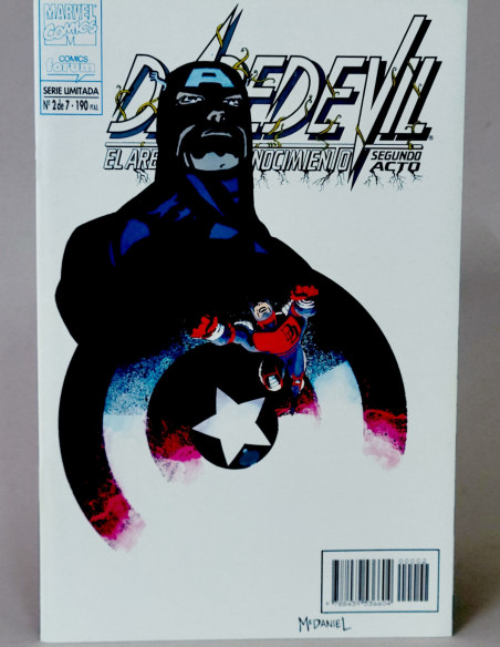 Cómic Daredevil El Árbol del Conocimiento Marvel grapa