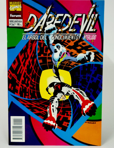 Cómic Daredevil 3 El Árbol del Conocimiento Marvel grapa