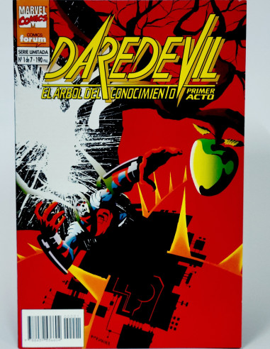 Cómic Daredevil 1 El Árbol del Conocimiento Marvel grapa