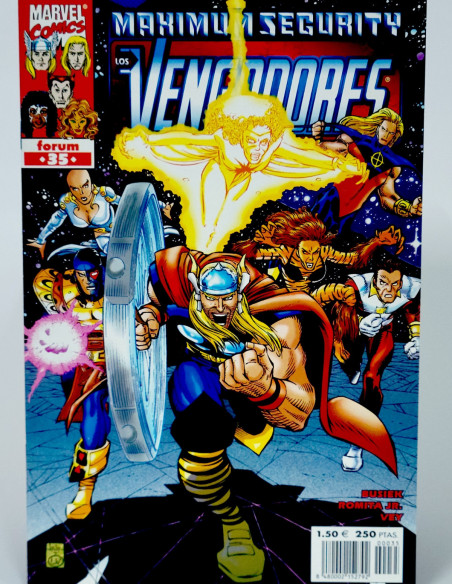 Cómic Los Vengadores Vol.2 Maximum Security Marvel Grapa
