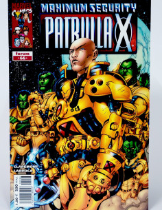 Cómic Patrulla-X 66 Vol.2 Maximum Security Marvel Grapa