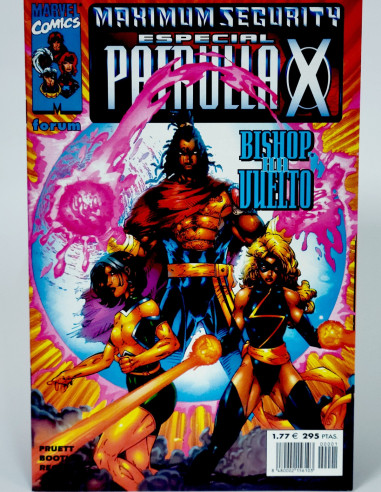 Cómic Patrulla-X Maximum Security Marvel grapa colección