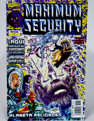 Comic Maximum Security Marvel grapa original de kiosco