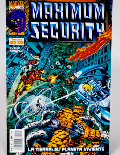 Cómic Maximum Security Marvel grapa original kiosco