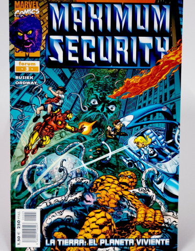 Cómic Maximum Security Marvel grapa original kiosco