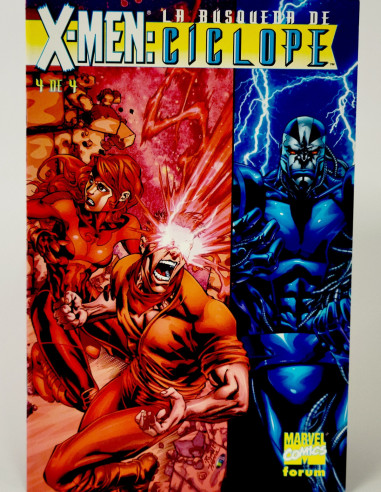 Cómic X-Men La Búsqueda de Cíclope 4 Marvel grapa kiosco