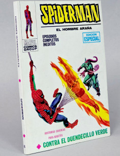 Cómic Spiderman vs Duendecillo Verde Vértice Marvel