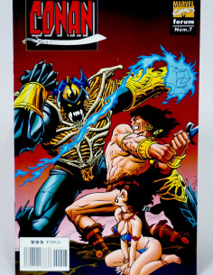 Cómic Conan Marvel grapa kiosco colección vintage