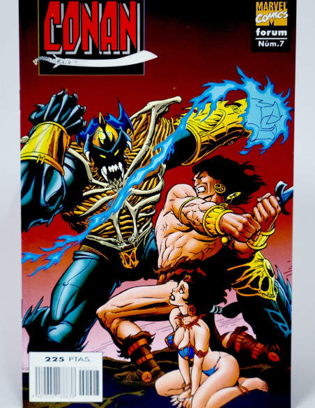 Cómic Conan Marvel grapa kiosco colección vintage