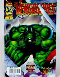 Cómic Marvel Los Vengadores Heroes Reborn grapa kiosco