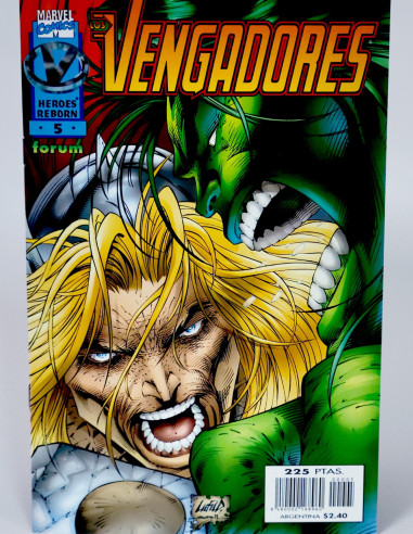 Cómic Heroes Reborn Los Vengadores Marvel Grapa Kiosco
